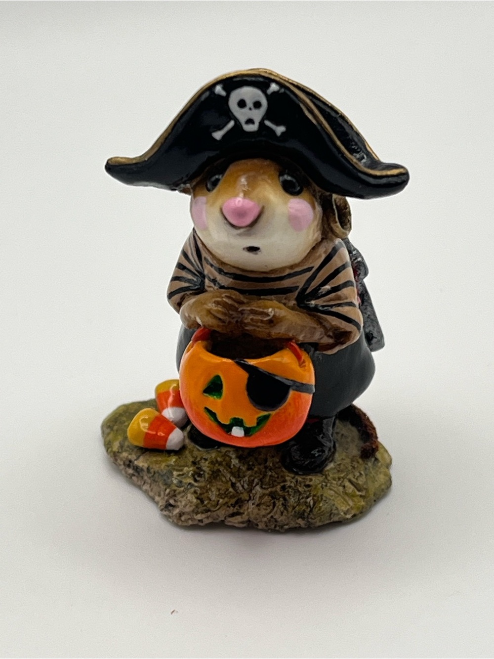 1996 M-216 Wee Forest Folk Mouse Little Pirate Kid with WFF box